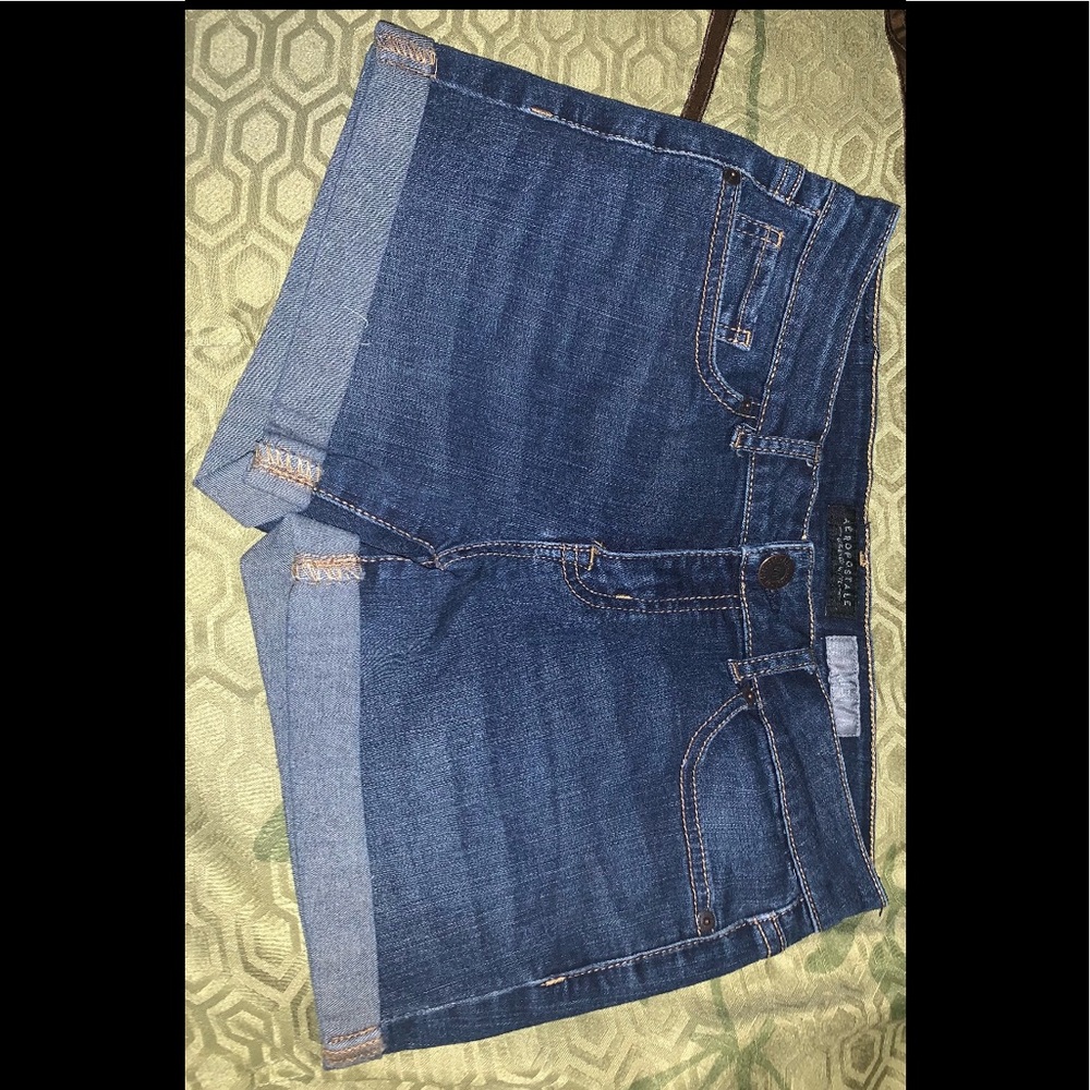 High waisted Jean Shorts